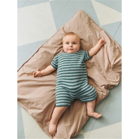 Sandnes 2603 5 Theodore Playsuit Baby Strickset