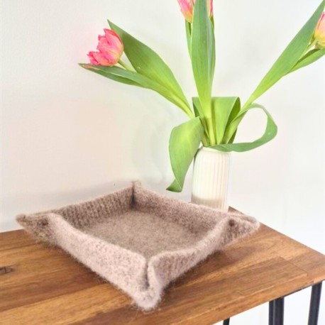 Wolle 7 Taschenleerer Strickset