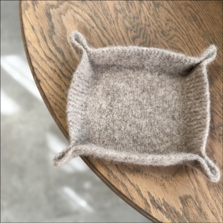 Wolle 7 Taschenleerer Strickset