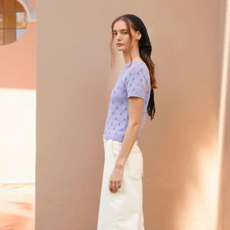 Sandnes 2604-2ab Elodie Tee Strickset