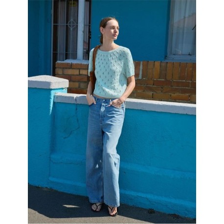 Sandnes 2604-2ab Elodie Tee Strickset