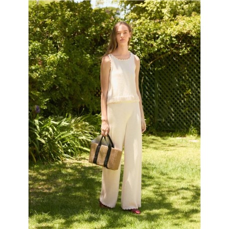 Sandnes 2604 8ab Roselyn Top Strickset