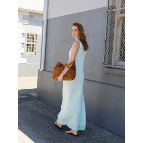 Sandnes 2604 10ab Roselyn Long Dress Strickset