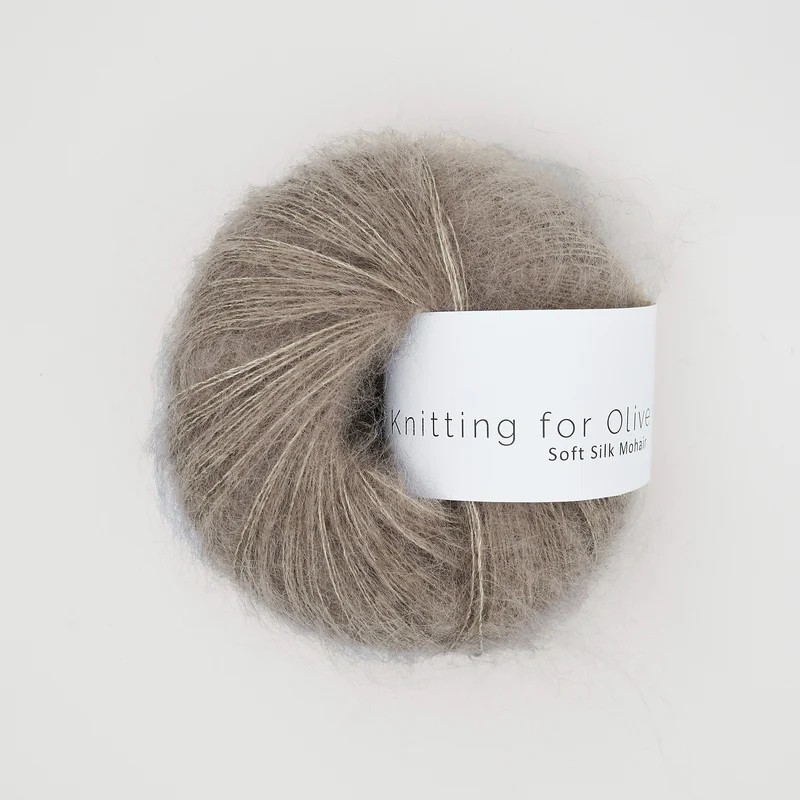Knitting for Olive Soft Silk Mohair Cardamom