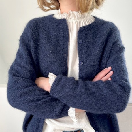 Le Knit Peacock Cardigan Fine Wollpaket