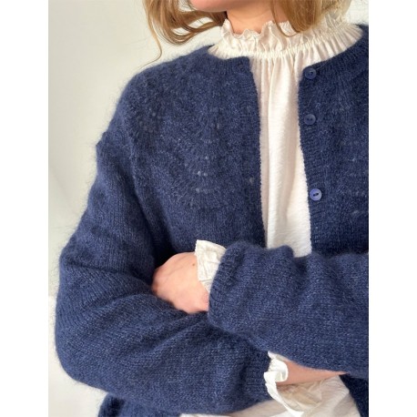 Le Knit Peacock Cardigan Fine Wollpaket