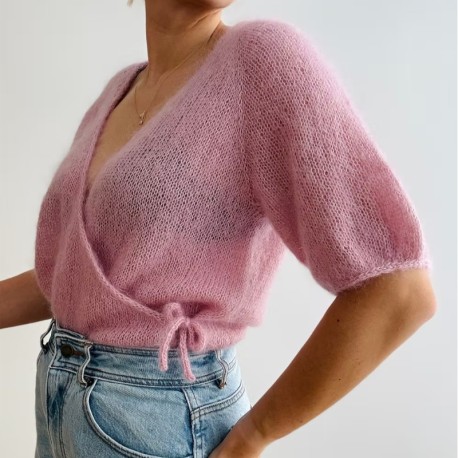 Kolibri by Johanna Camille Blouse Wollpaket