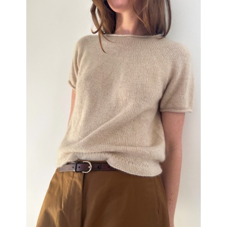 Le Knit Plain Yoke Cashmere Wollpaket