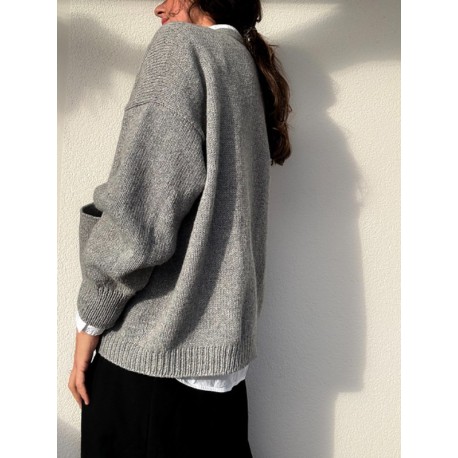 Blouson Cardigan von Ohwhata Knit