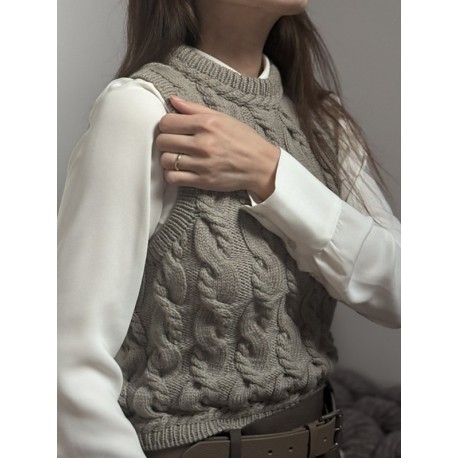Knitonomy Laurel Vest Wollpaket