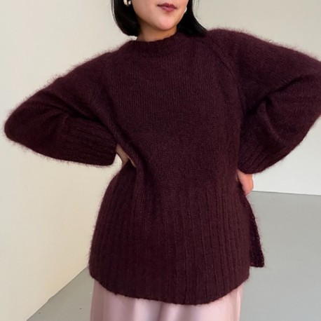Novemberknits Eun Sweater Mohair Strickset