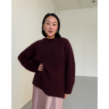 Novemberknits Eun Sweater Mohair Strickset