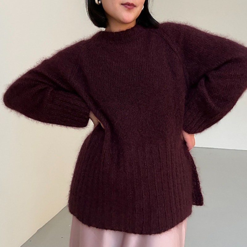 Novemberknits Eun Sweater Mohair Strickset