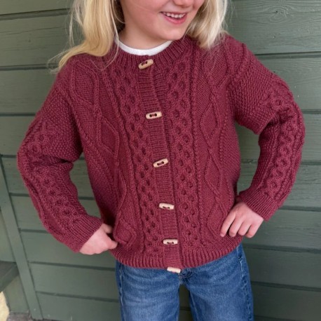 Petite Knit Dagmar Jacket Junior Wollpaket