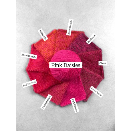Knitting for Olive KfO Heavy Merino Pink Daisies