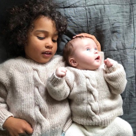 Knitting for Olive - Snerle Sweater Kids