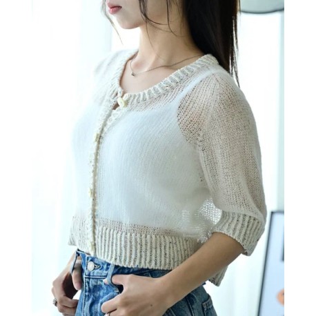 Irene Lin Cleo Blouse Wollpaket