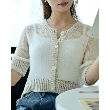 Irene Lin Cleo Blouse Wollpaket