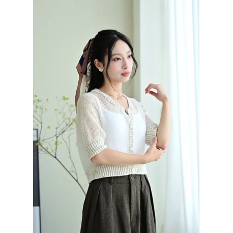 Irene Lin Cleo Blouse Wollpaket
