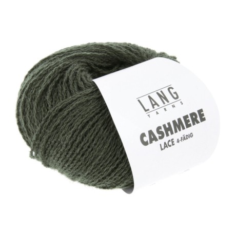 Lang Yarns Cashmere Lace Dunkelgrün 0118 Preorder