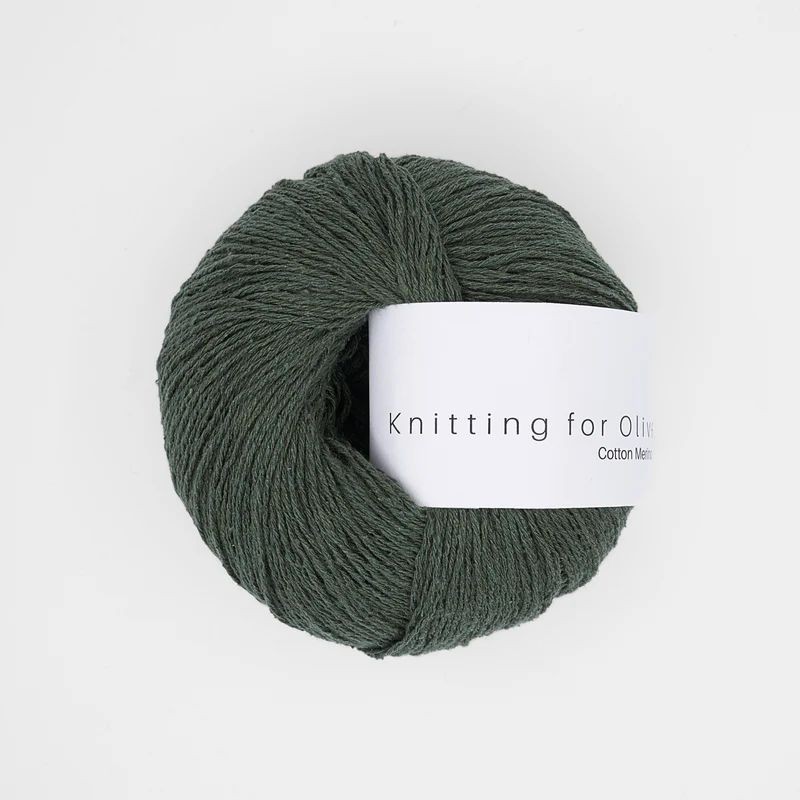 Knitting for Olive Pure Silk Bottle Green
