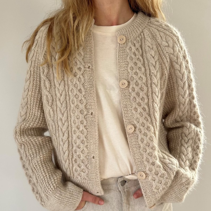 Le Knit Cara Cardigan Wollpaket