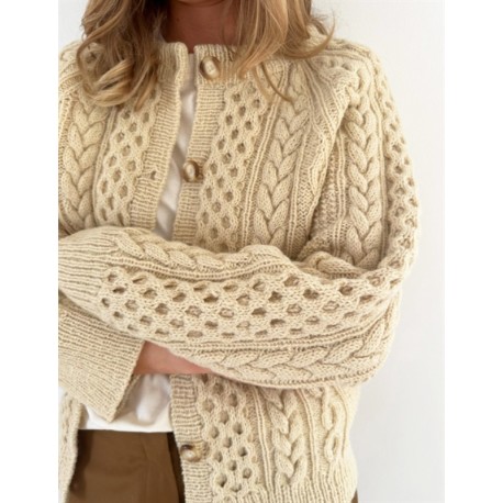 Le Knit Cara Cardigan Wollpaket