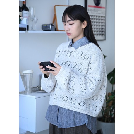 Irene Lin Grove Sweater Wollpaket