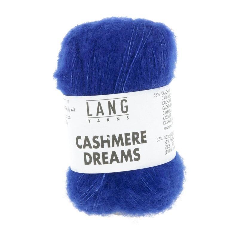 Lang Yarns Cashmere Blau Royal 0006