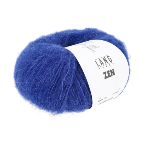 Lang Yarns Zen - Blau Royal 0006