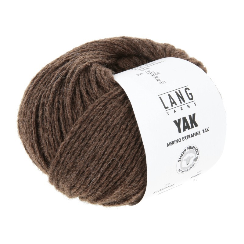 Lang Yarns Yak Schokolade 0167