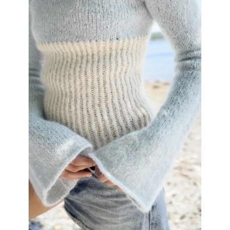 Sandnes 25-5b - Vollan Sweater Liv Edition Strickset