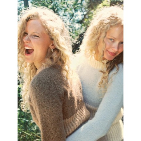Sandnes 25-5b - Vollan Sweater Liv Edition Strickset