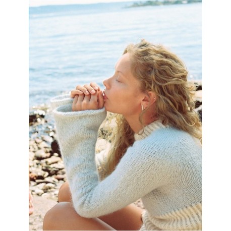 Sandnes 25-5b - Vollan Sweater Liv Edition Strickset