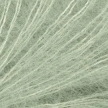 Sandnes Primo Tynn Silk Mohair - Dusty Light Green 8521 Detail