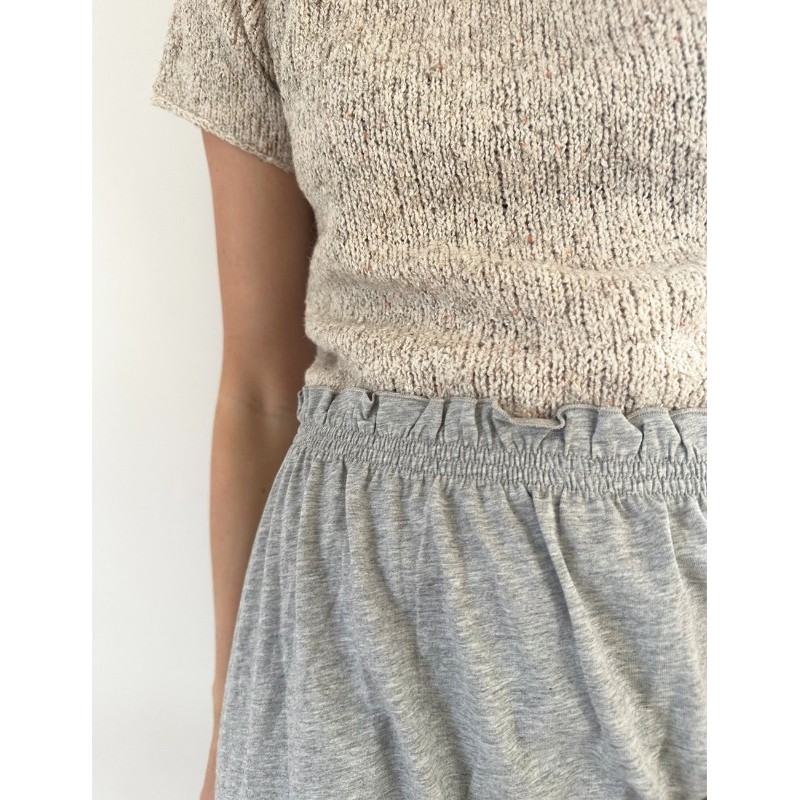 Le Knit Plain Yoke Tee 19 Wollpaket