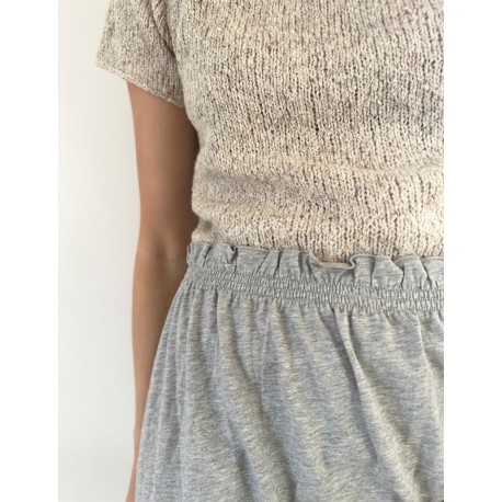 Le Knit Plain Yoke Tee 19 Wollpaket