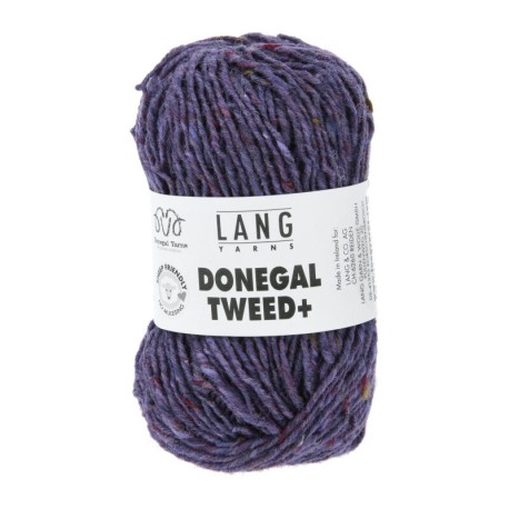 Lang Yarns Donegal Tweed + Violett Hell 0047