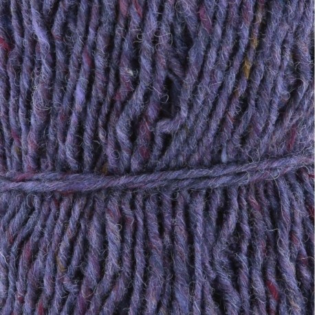 Lang Yarns Donegal Tweed + Violett Hell 0047 Detail