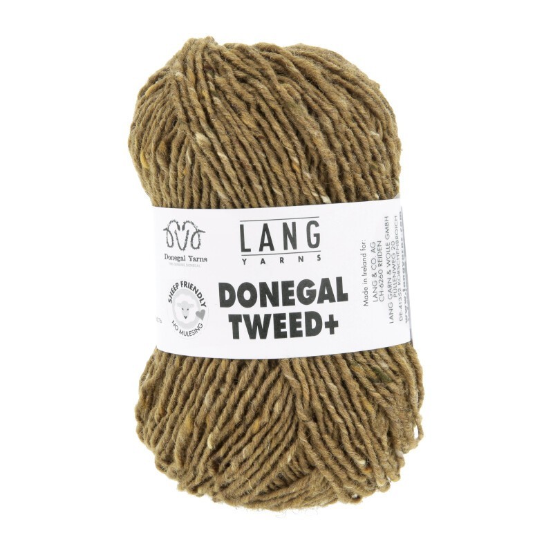 Lang Yarns Donegal Tweed + Messing 0050
