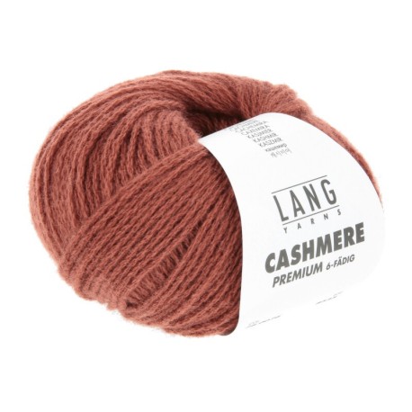 Lang Yarns Cashmere Premium Terracotta 0076
