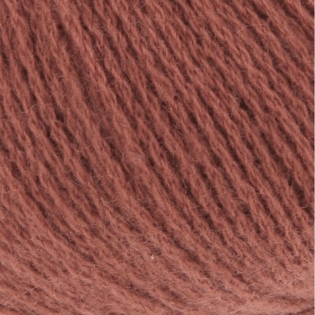 Lang Yarns Cashmere Premium Terracotta 0076 Detail