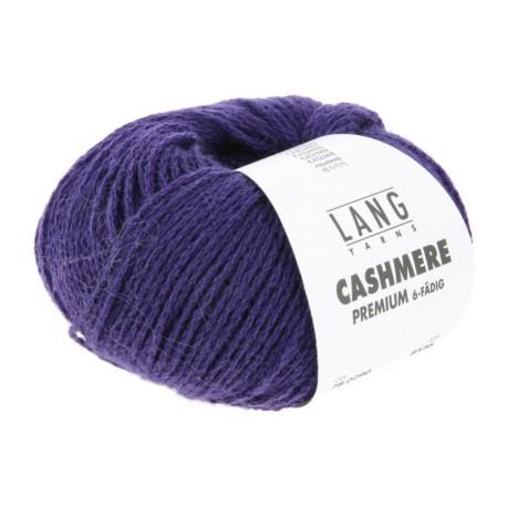 Lang Yarns Cashmere Premium Violett Royal 0290