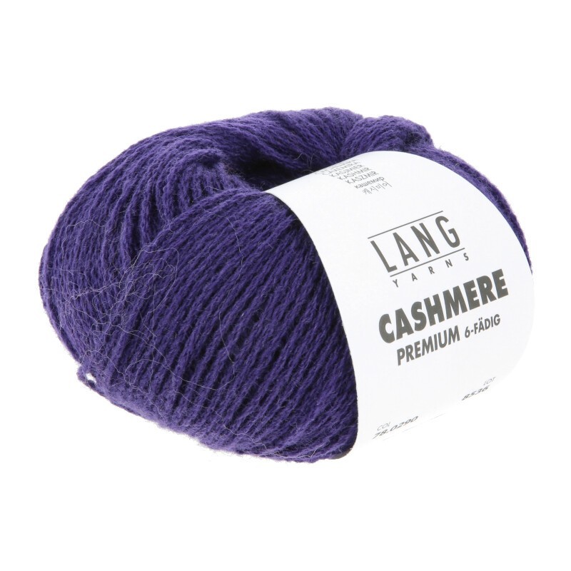 Lang Yarns Cashmere Premium Violett Royal 0290
