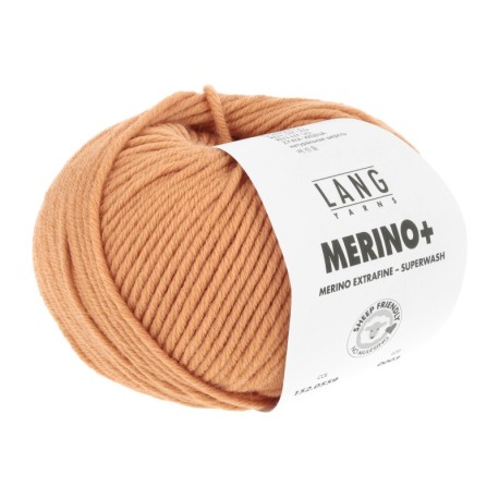 Lang Yarns Merino+ - Tangerine 0559