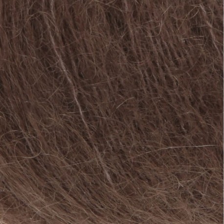 Lang Yarns Mohair Luxe Schokolade 0267 Detail