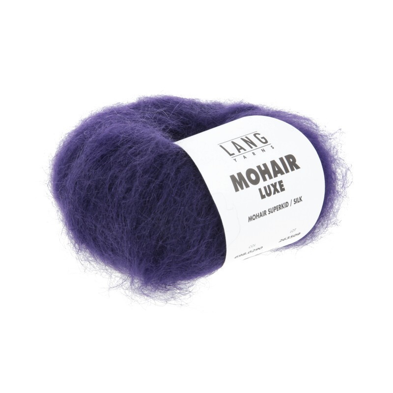 Lang Yarns Mohair Luxe Violett Royal 0290