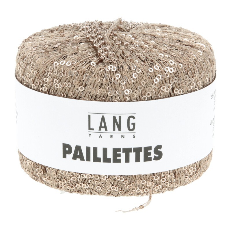 Lang Yarns Paillettes - Sand 0026