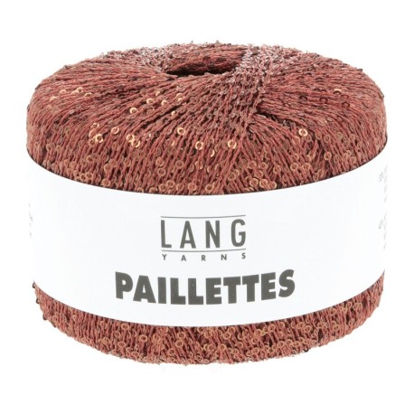 Lang Yarns Paillettes Terracotta 0076
