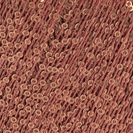Lang Yarns Paillettes Terracotta 0076 Detail